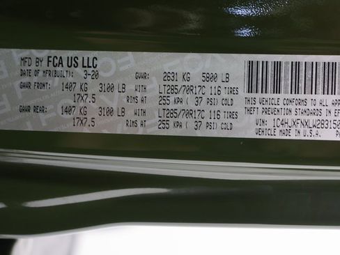 Used 2020 Jeep Wrangler Unlimited Rubicon w/ Quick Order Package 28Y Recon image 29