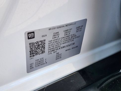 Used 2024 Chevrolet Traverse RS w/ LPO, Floor Liner Package AWD/4WD image 32