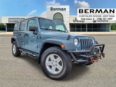 Used 2015 Jeep Wrangler Unlimited Sport w/ Quick Order Package 24S AWD/4WD image 1