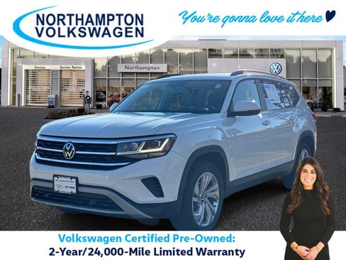 Used 2022 Volkswagen Atlas SE w/ Panoramic Sunroof Package image 1