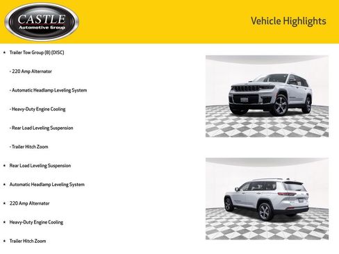 Used 2023 Jeep Grand Cherokee L Limited w/ Trailer Tow Group (B) AWD/4WD image 4