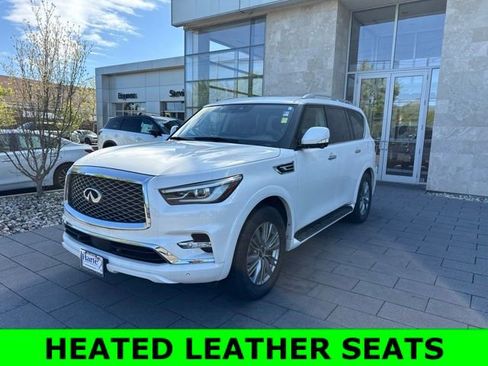 Certified 2023 INFINITI QX80 Luxe w/ Cargo Package AWD/4WD image 3