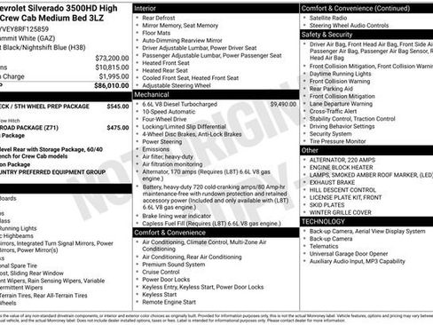 Used 2024 Chevrolet Silverado 3500 High Country image 7