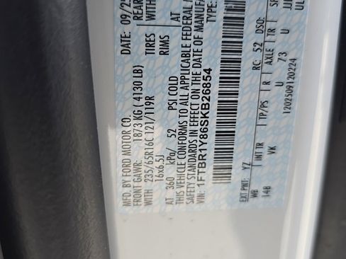 New 2025 Ford Transit 250 Base w/ Load Area Protection Package image 32