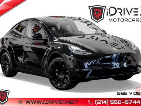 Used 2020 Tesla Model Y Long Range AWD/4WD image 1
