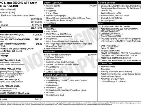 Used 2021 GMC Sierra 2500 AT4 w/ AT4 Premium Plus Package image 4