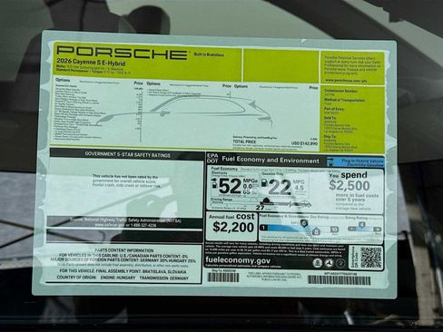 New 2026 Porsche Cayenne S image 26