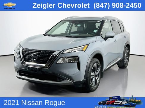 Used 2021 Nissan Rogue SL w/ Premium Package AWD/4WD image 1