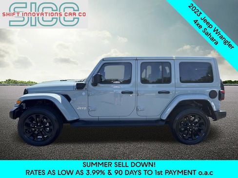 Used 2023 Jeep Wrangler Unlimited Sahara w/ Cold Weather Group AWD/4WD image 3