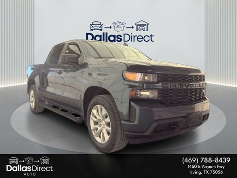 Used 2022 Chevrolet Silverado 1500 Custom image 1