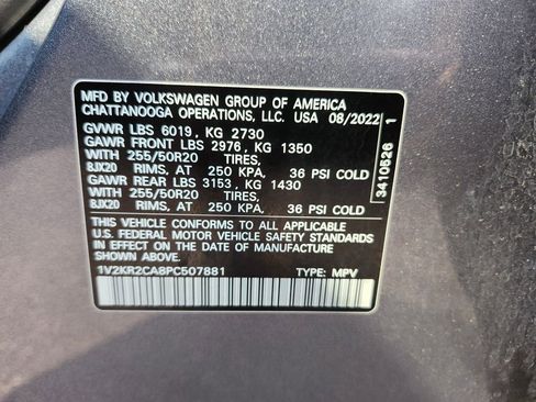 Certified 2023 Volkswagen Atlas SE w/ Panoramic Sunroof Package image 19