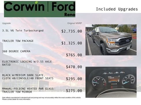 Used 2022 Ford F150 XLT w/ Trailer Tow Package image 3