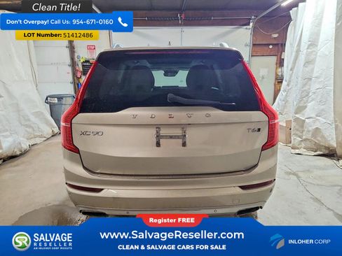 Used 2016 Volvo XC90 T6 Momentum w/ Momentum Plus Package AWD/4WD image 8