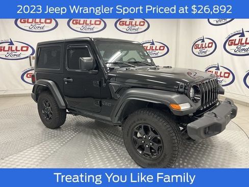 Used 2023 Jeep Wrangler Sport AWD/4WD image 1