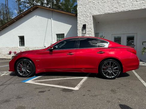 Used 2017 INFINITI Q50 Red Sport 400 image 2