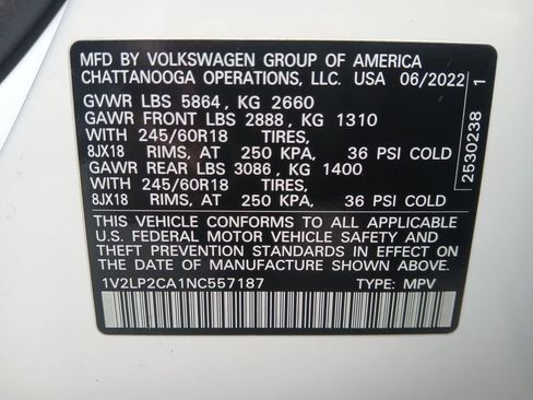 Used 2022 Volkswagen Atlas SE image 28