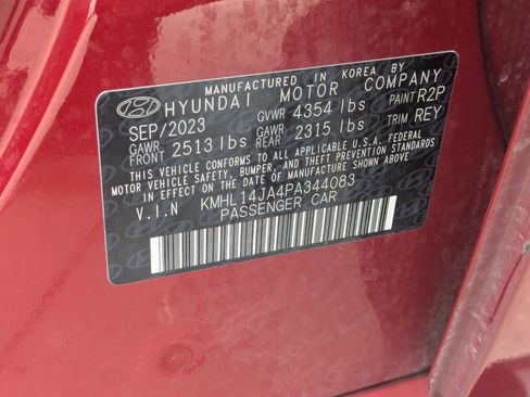 Certified 2023 Hyundai Sonata SEL w/ Convenience Package image 34