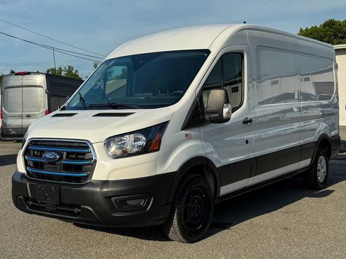 Used 2022 Ford E-Transit Medium Roof w/ Load Area Protection Package RWD image 7