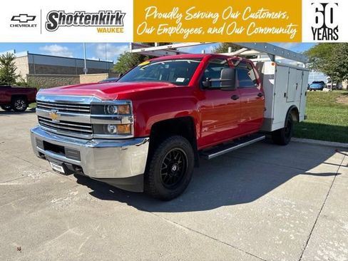 Used 2015 Chevrolet Silverado 3500 W/T w/ WT Convenience Package AWD/4WD image 1