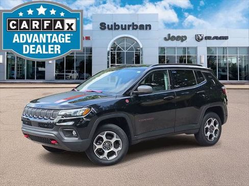 Certified 2022 Jeep Compass Trailhawk AWD/4WD image 1