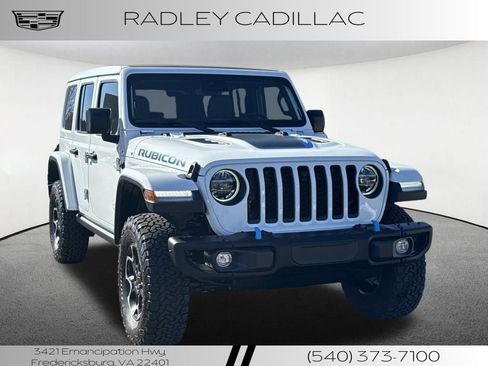 Used 2021 Jeep Wrangler Unlimited Rubicon 4xe w/ Steel Bumper Group image 23