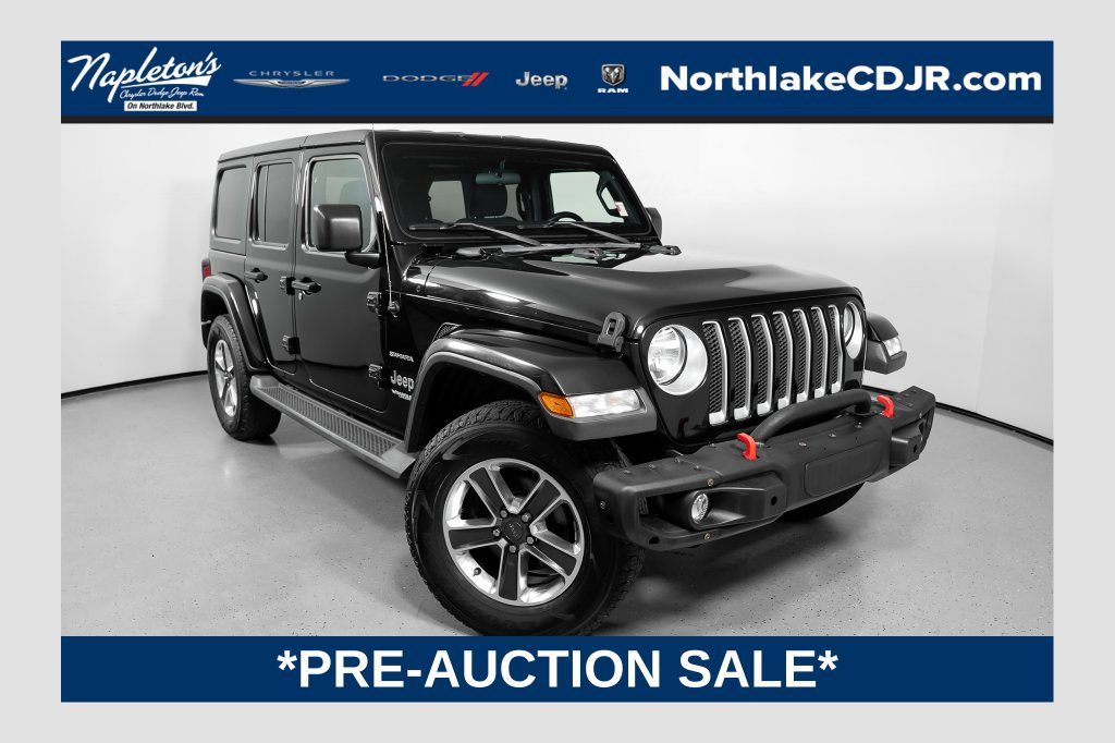 Used 2021 Jeep Wrangler Unlimited Sahara AWD/4WD image 1