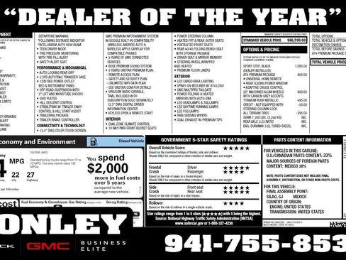 Used 2023 GMC Sierra 1500 AT4 w/ AT4 Premium Package AWD/4WD image 1