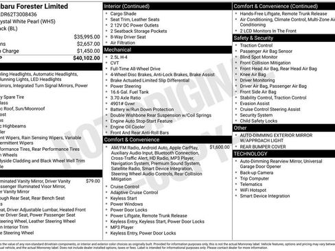 Certified 2026 Subaru Forester Limited image 5