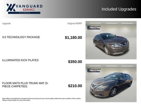 Used 2016 Nissan Altima 3.5 SL w/ 3.5 Technology Package FWD image 4