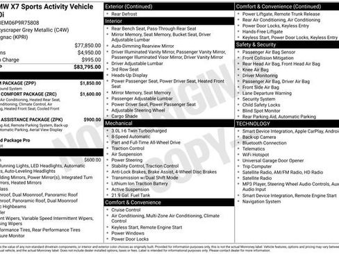 Used 2023 BMW X7 xDrive40i w/ Premium Package AWD/4WD image 18