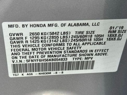 Used 2019 Honda Pilot EX-L image 11
