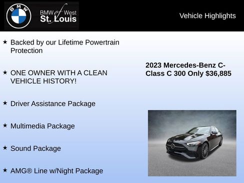 Used 2023 Mercedes-Benz C 300 4MATIC Sedan image 7