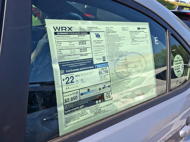 New 2026 Subaru WRX Premium AWD/4WD image 3
