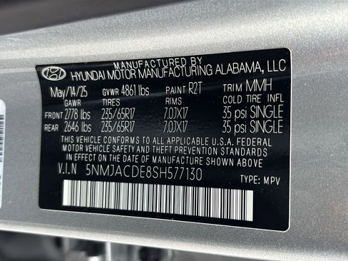 Certified 2025 Hyundai Tucson SE AWD/4WD image 39