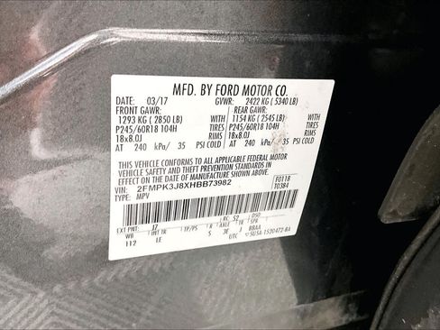 Used 2017 Ford Edge SEL w/ Equipment Group 201A FWD image 33