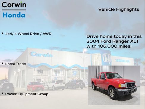 Used 2004 Ford Ranger XLT AWD/4WD image 6