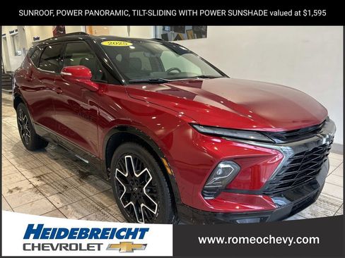 Certified 2025 Chevrolet Blazer RS w/ Driver Confidence II Package image 1