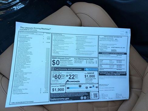 New 2026 BMW X5 xDrive50e w/ Executive Package image 18