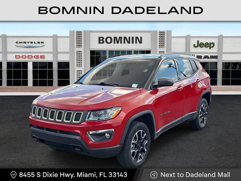 Used 2021 Jeep Compass Trailhawk AWD/4WD image 1
