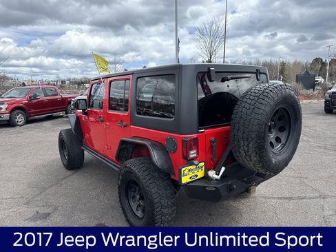 Used 2017 Jeep Wrangler Unlimited Sport w/ Connectivity Group AWD/4WD image 8