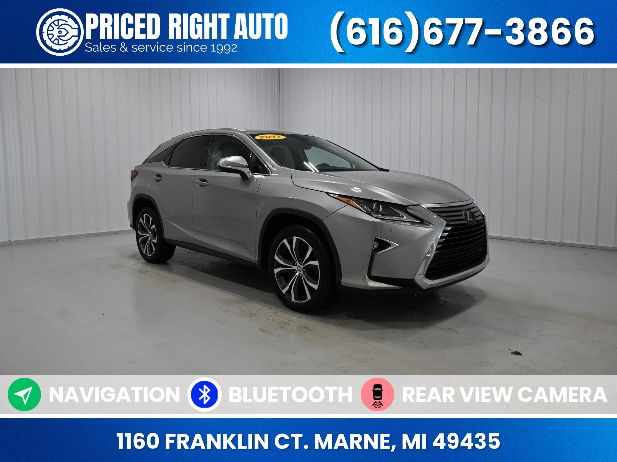 Used 2017 Lexus RX 350 AWD w/ Premium Package image 1