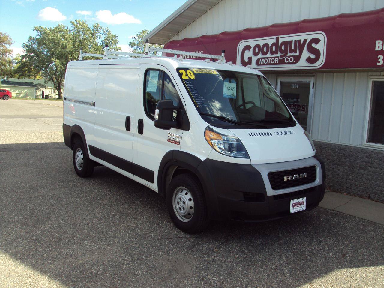 Used 2020 RAM ProMaster 1500 FWD image 2