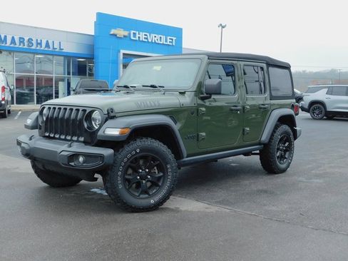 Used 2021 Jeep Wrangler Unlimited Sport image 2