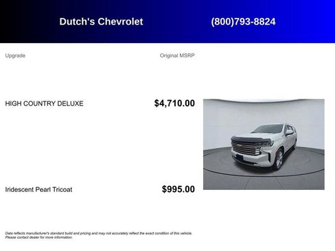 Used 2024 Chevrolet Suburban High Country AWD/4WD image 6