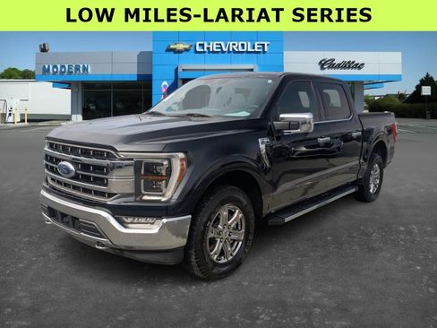 Used 2021 Ford F150 Lariat w/ Equipment Group 502A High image 1