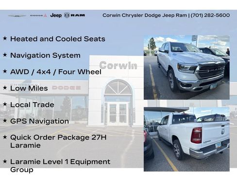 Used 2023 RAM 1500 Laramie AWD/4WD image 8