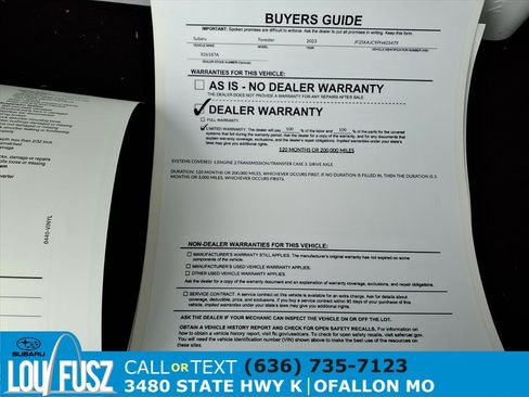 Used 2023 Subaru Forester Sport w/ Popular Package #3 image 36