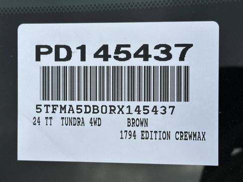 Used 2024 Toyota Tundra 1794 Edition image 62