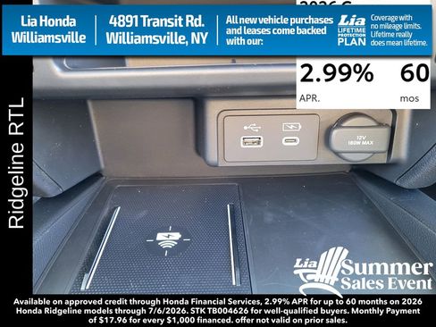 New 2026 Honda Ridgeline RTL image 25