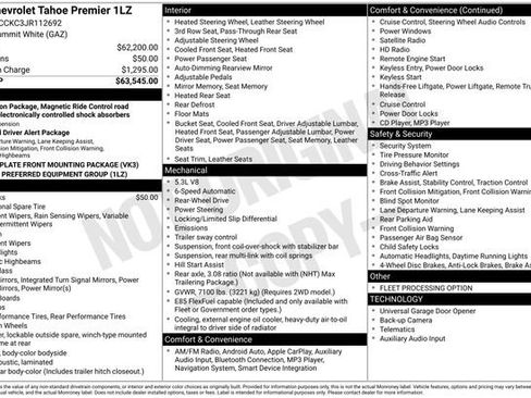 Used 2018 Chevrolet Tahoe Premier RWD image 8